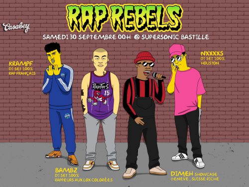 Les soirées RAP REBELS sont de retour