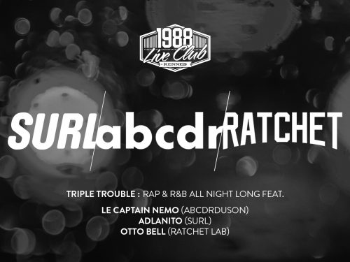 SURL, Ratchet Lab et l’Abcdr s’associent pour une soirée à Rennes