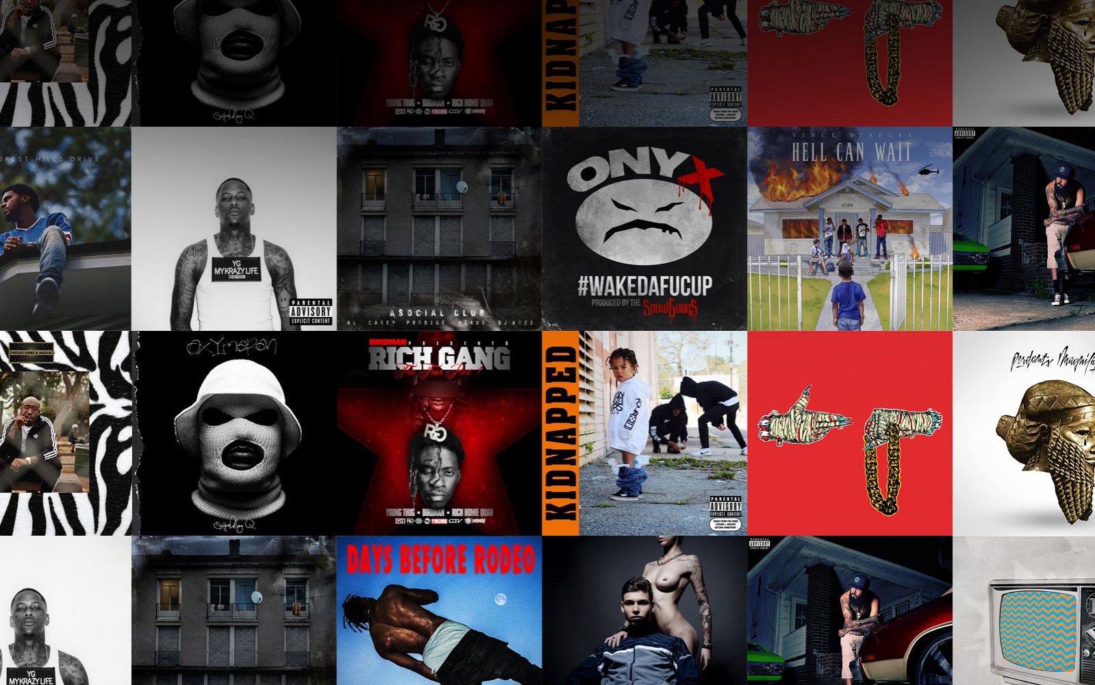 L’année rap 2014