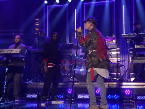 Justin Bieber featuring The Roots