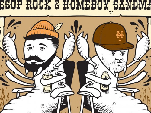 « Lice », EP commun (et gratuit) d’Aesop Rock et Homeboy Sandman
