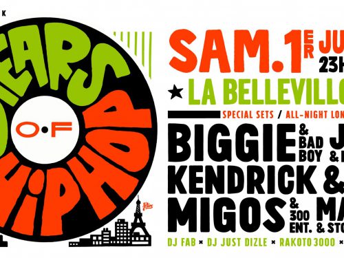 Biggie, Jay-Z, Kendrick & Migos à l’honneur pour les 30 years of Hip Hop