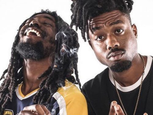 Le duo EarthGang en concert à Paris