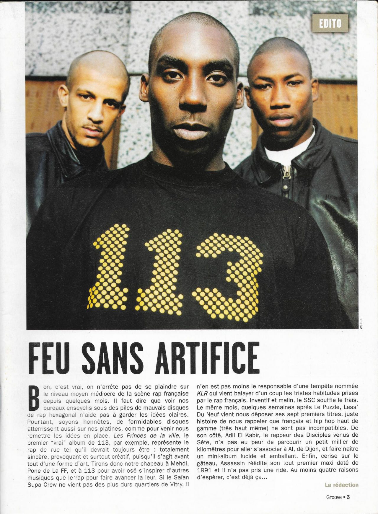 113 - Les Princes de la ville - 27/10 - 1999, une année de rap français