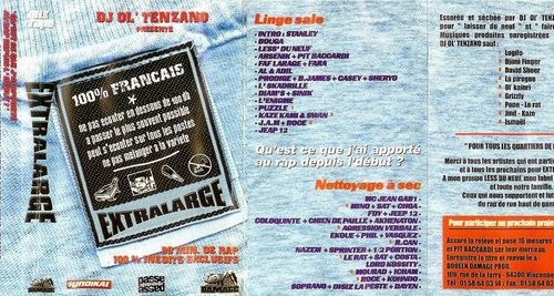 Ol’Tenzano a repassé sa mixtape <em>Extralarge</em>